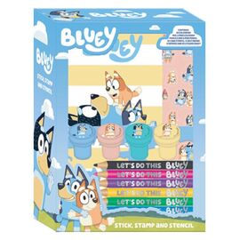 Bluey 14-Piece Creative Colouring Set