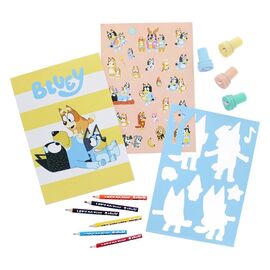 Bluey 14-Piece Creative Colouring Set