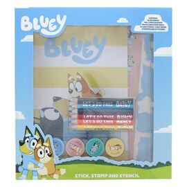 Bluey 14-Piece Creative Colouring Set