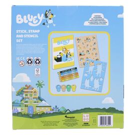 Bluey 14-Piece Creative Colouring Set