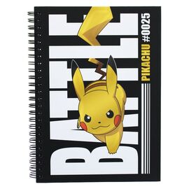 Pokémon Notebook A5 Battle Pikachu