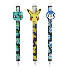 Pokémon Erasable Gel Pens 3-Pack