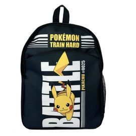 Pokémon Backpack Pokémon Train Hard Black