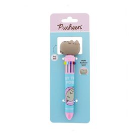 Pusheen Multi Colour Pen Spinny By The Pool Blue