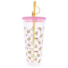 Pusheen Tumbler with Straw 700 ml