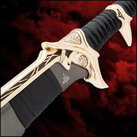Kit Rae Swords of the Ancients Replica Savathos-Mithrodin War Sword Gold Version 111 cm