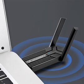 Wozinsky WAX-1800 Dual-Band Wireless USB 3.0 WiFi 6 Adapter - Black