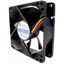 Chieftec AF-0625S computer cooling system Computer case Fan Black