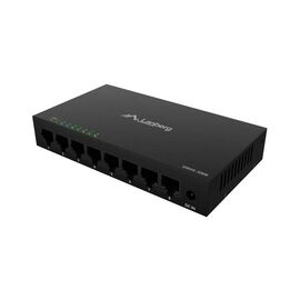 LANBERG DSM1-1008 SWITCH 8X 1GB/S UNMANAGED GIGABIT ETHERNET DESKTOP 12V (METAL CASE)
