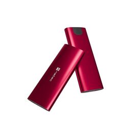NATEC RHINO M.2 NVME LITE EXTERNAL SSD ENCLOSURE USB-C 3.2 GEN 2 RUBY RED