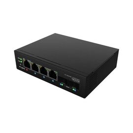LANBERG ILGE-4P-2S-90 LIGHT INDUSTRIAL POE SWITCH 1XBT 3XAT 2XSFP DIN GIGABIT ETHERNET