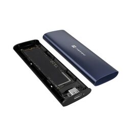 NATEC RHINO M.2 NVME LITE EXTERNAL SSD ENCLOSURE USB-C 3.2 GEN 2 STEEL NAVY