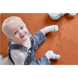 BabyDan - Mocca Playmat - Brown - 90 x 90 cm / Baby and Children