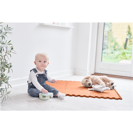 BabyDan - Mocca Playmat - Brown - 90 x 90 cm / Baby and Children