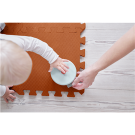 BabyDan - Mocca Playmat - Brown - 90 x 90 cm / Baby and Children