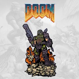 DOOM Eternal Limited Edition Pin Badge / Fan Shop and Merchandise