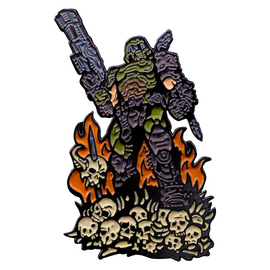 DOOM Eternal Limited Edition Pin Badge / Fan Shop and Merchandise