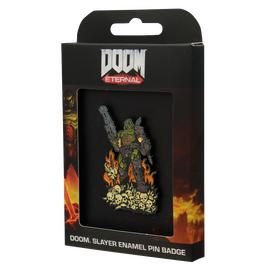 DOOM Eternal Limited Edition Pin Badge / Fan Shop and Merchandise