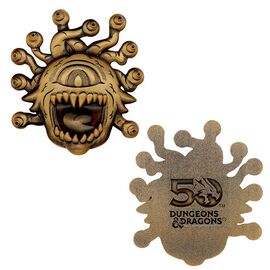 Dungeons & Dragons 50th Anniversary Beholder Twin Medallion Set / Fan Shop and Merchandise