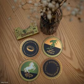 Set of 4 coasters - The Lord of the Rings (CR4150) / Fan Shop and Merchandise