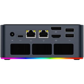 Qoobe U155H Mini PC with Core Ultra 7 155H/16GB/512GB SSD/Windows 11 Pro, black (branded as Morefine)