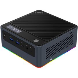 Qoobe U155H Mini PC with Core Ultra 7 155H/16GB/512GB SSD/Windows 11 Pro, black (branded as Morefine)
