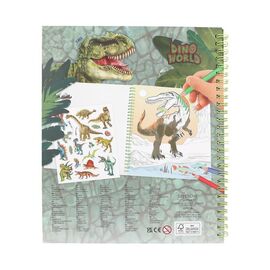 Dino World - Colouring Book With Reservible Seqins ( 0412757 ) / Toys