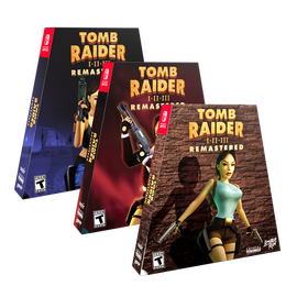 Tomb Raider I-III Remastered Convention Exclusive (Limited Run) (Import) / Nintendo Switch
