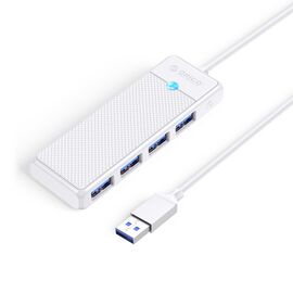 Orico PAPW4A-U3 USB Hub 4-port 4x USB-A 3.0 1 m - white