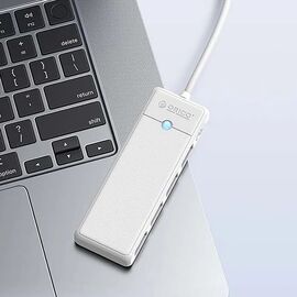 Orico PAPW4A-C3 USB Hub 4-port 4x USB-A 3.0 1.8 m - white
