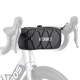 Torba na kierownicę 1,9L Rockbros TL001 ROAD TO SKY wodoodporna – czarna