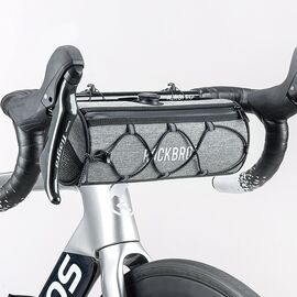 Torba na kierownicę 1,5L Rockbros TL002 ROAD TO SKY wodoodporna – szara