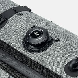 Torba na kierownicę 1,5L Rockbros TL002 ROAD TO SKY wodoodporna – szara