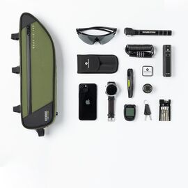 Torba pod ramę 2L Rockbros TL003 ROAD TO SKY wodoodporna – zielona