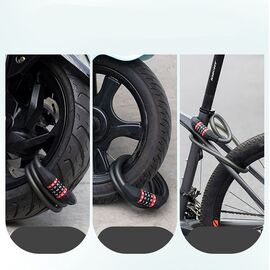 Zapięcie rowerowe Rockbros RKS507 – szyfr 5-cyfrowy
