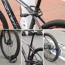 Zapięcie rowerowe Rockbros RKS507 – szyfr 5-cyfrowy
