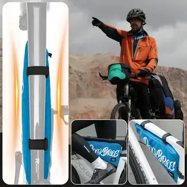 Torba trójkątna Rockbros G008 Flash Journey – XL, niebieska