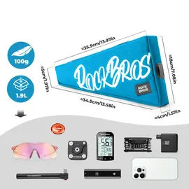 Torba trójkątna Rockbros G008 Flash Journey – XL, niebieska