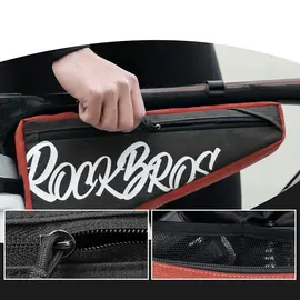 Torba trójkątna Rockbros G008 Flash Journey – XL, czerwona