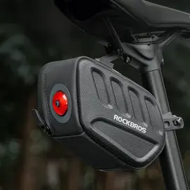 Torba podsiodłowa Rockbros C61 - twarda skorupa, pod lampkę