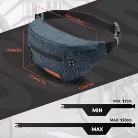 Saszetka rowerowa Rockbros H33 – biodrowa