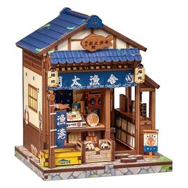 Miniature House Model Kit Fukuoka Mentaiko Kitchen 11 x 9 cm