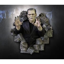 Frankenstein Wall Mount 1/1 Boris Karloff as Frankenstein's Monster 94 x 94 cm