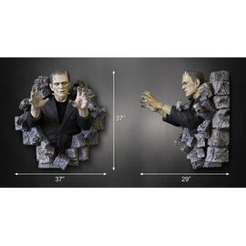 Frankenstein Wall Mount 1/1 Boris Karloff as Frankenstein's Monster 94 x 94 cm