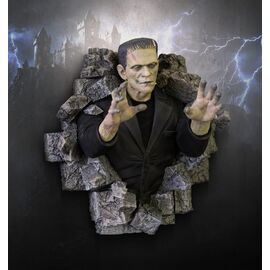Frankenstein Wall Mount 1/1 Boris Karloff as Frankenstein's Monster 94 x 94 cm