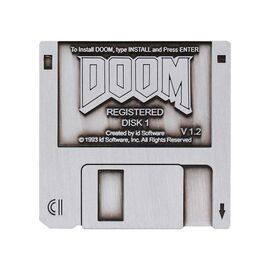 DOOM - Floppy Disk - Limited Edition (Pin Badge) / Fan Shop and Merchandise