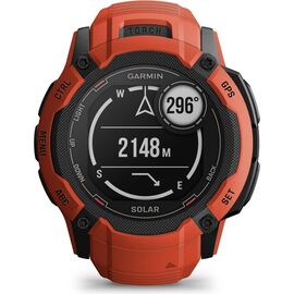 Garmin - Instinct 2X Solar Flame Red / Electronics