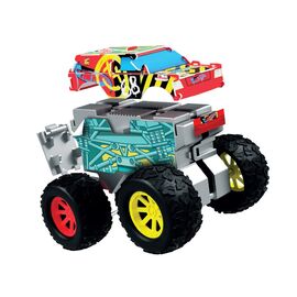 Hot Wheels - Mini Maker Kitz Monster Truck Kit (BLA85738) / Toys
