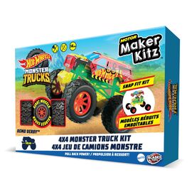 Hot Wheels - Motor Maker Kitz Monster Truck Kit (BLA85578) / Toys