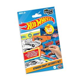 Hot Wheels - Sticker Craft Activity Set (BLA85751) / Toys